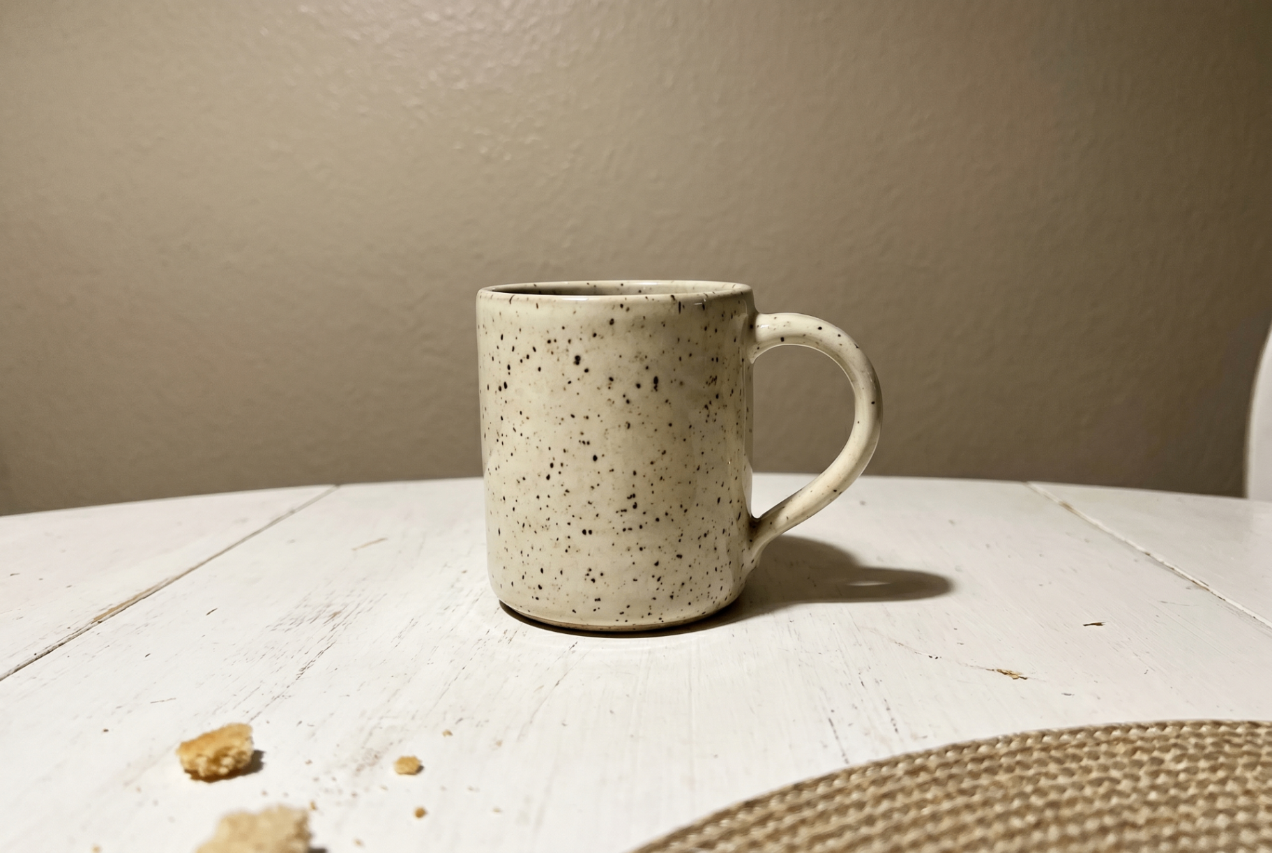 Handgefertigte Porzellan-Kaffeetasse